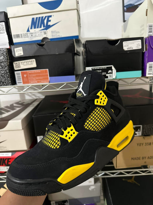 Retro 4 thunder yellow