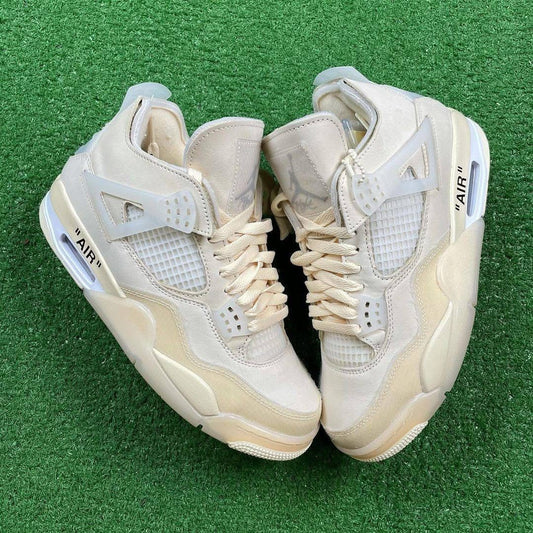 Retro 4 off white