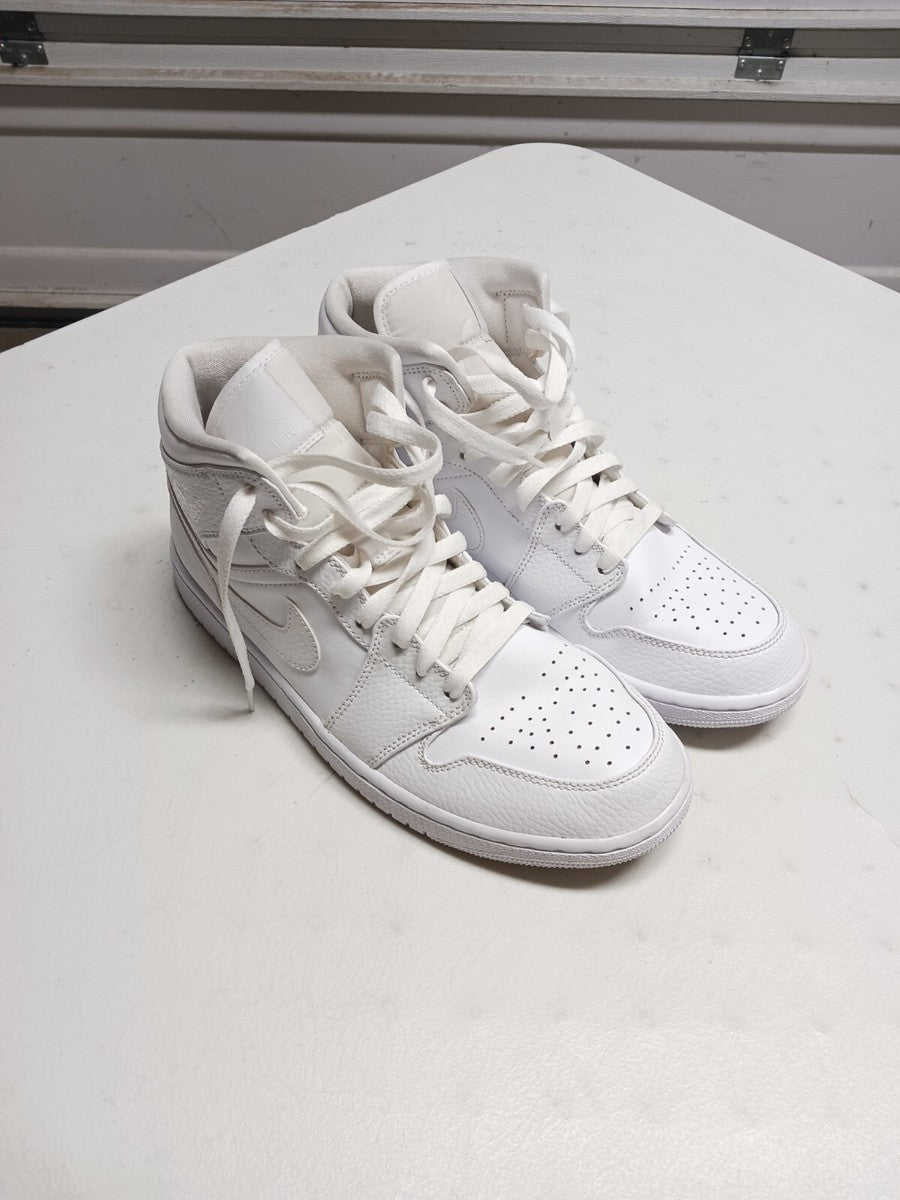 Retro 1 mid triple white