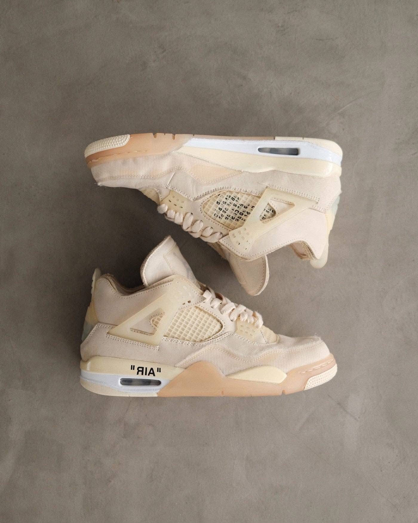 Retro 4 off white