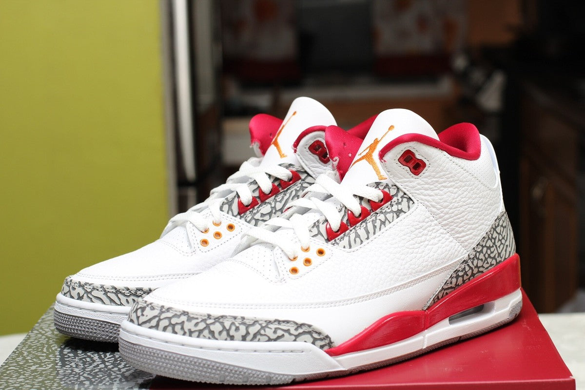 Retro 3 cardinal red