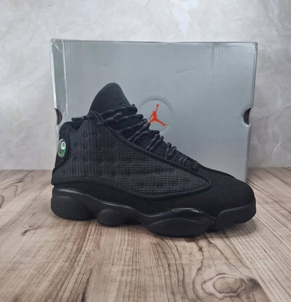 Retro 13 black cat