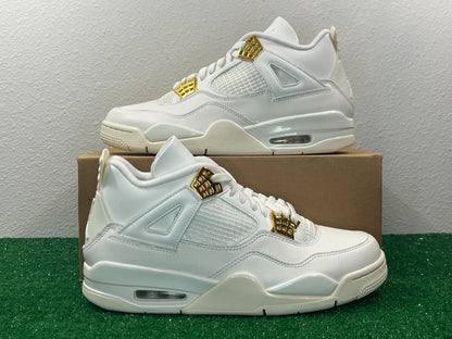 Retro 4 metallic gold