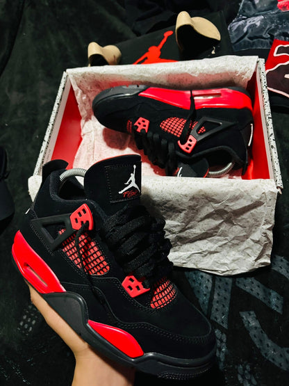 Retro 4 thunder red