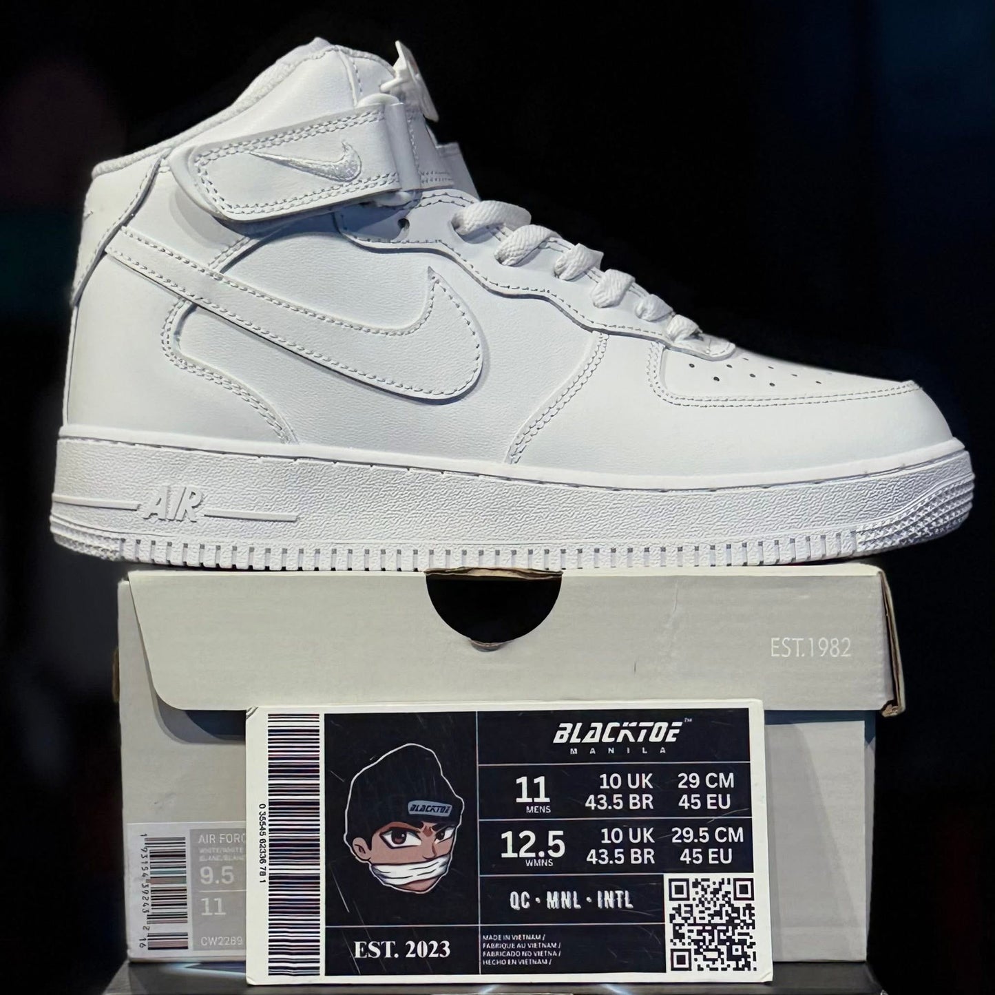 Af1 mid blancas