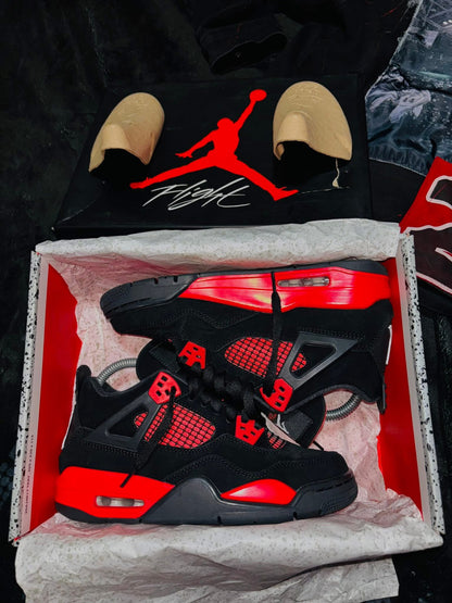 Retro 4 thunder red