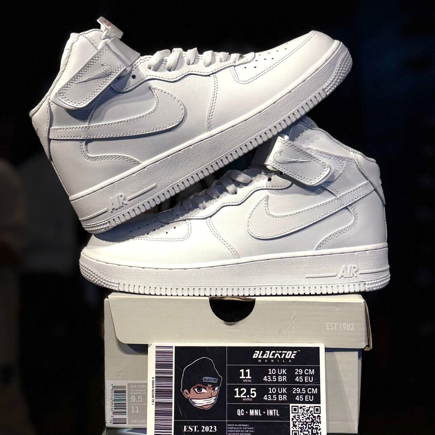 Af1 mid blancas