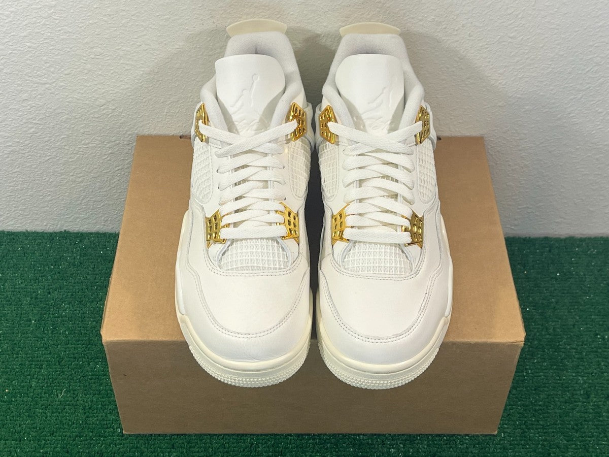 Retro 4 metallic gold