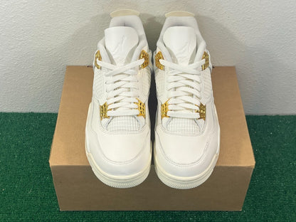 Retro 4 metallic gold