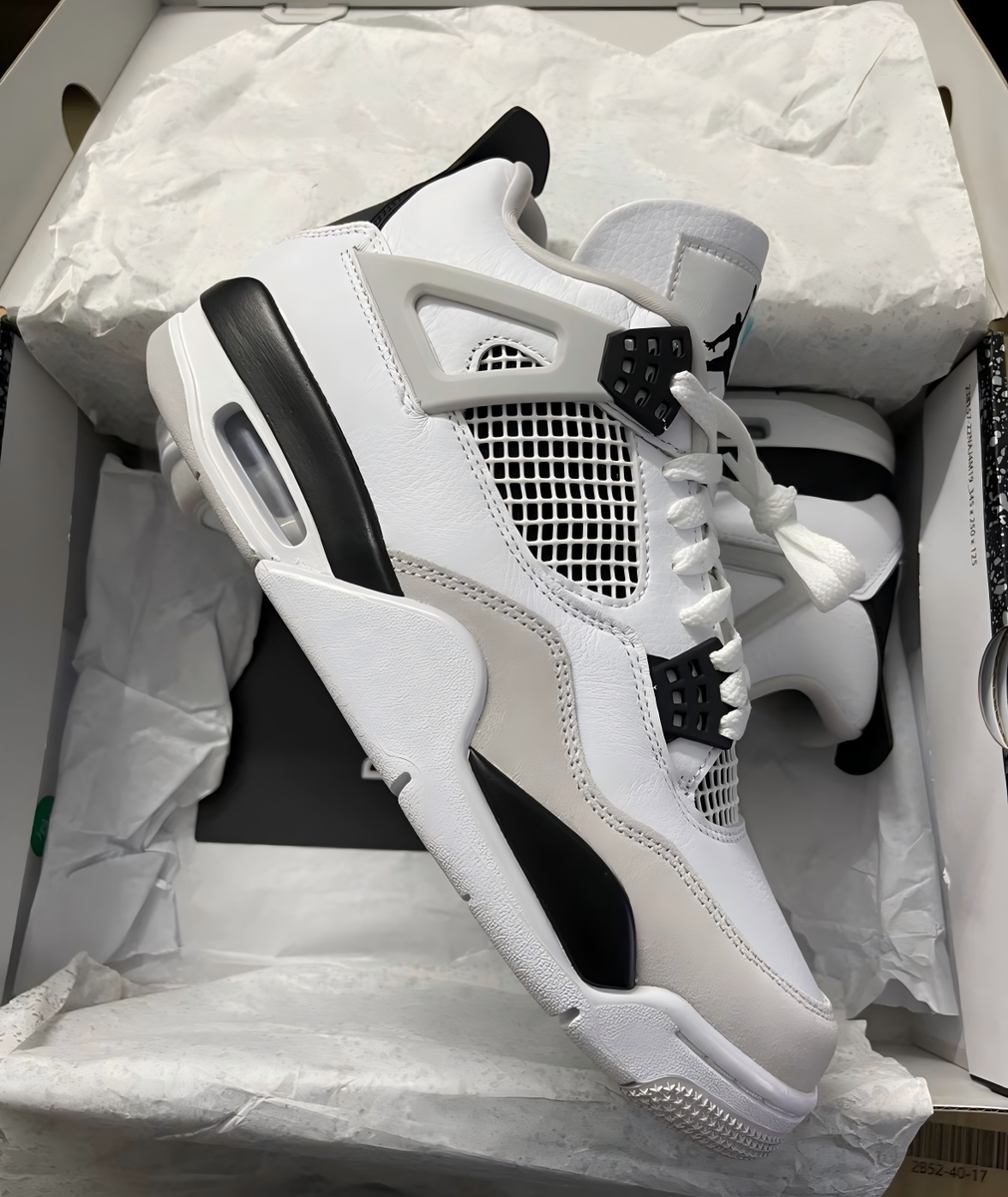 Retro 4 military black