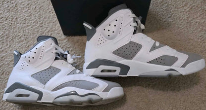 Retro 6 cool grey