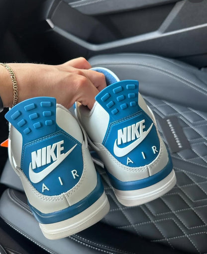 Retro 4 military blue