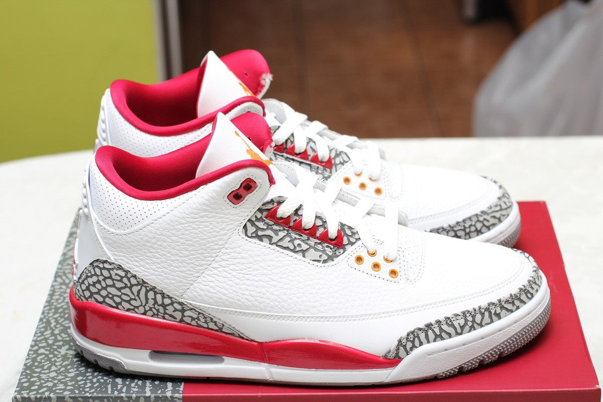 Retro 3 cardinal red