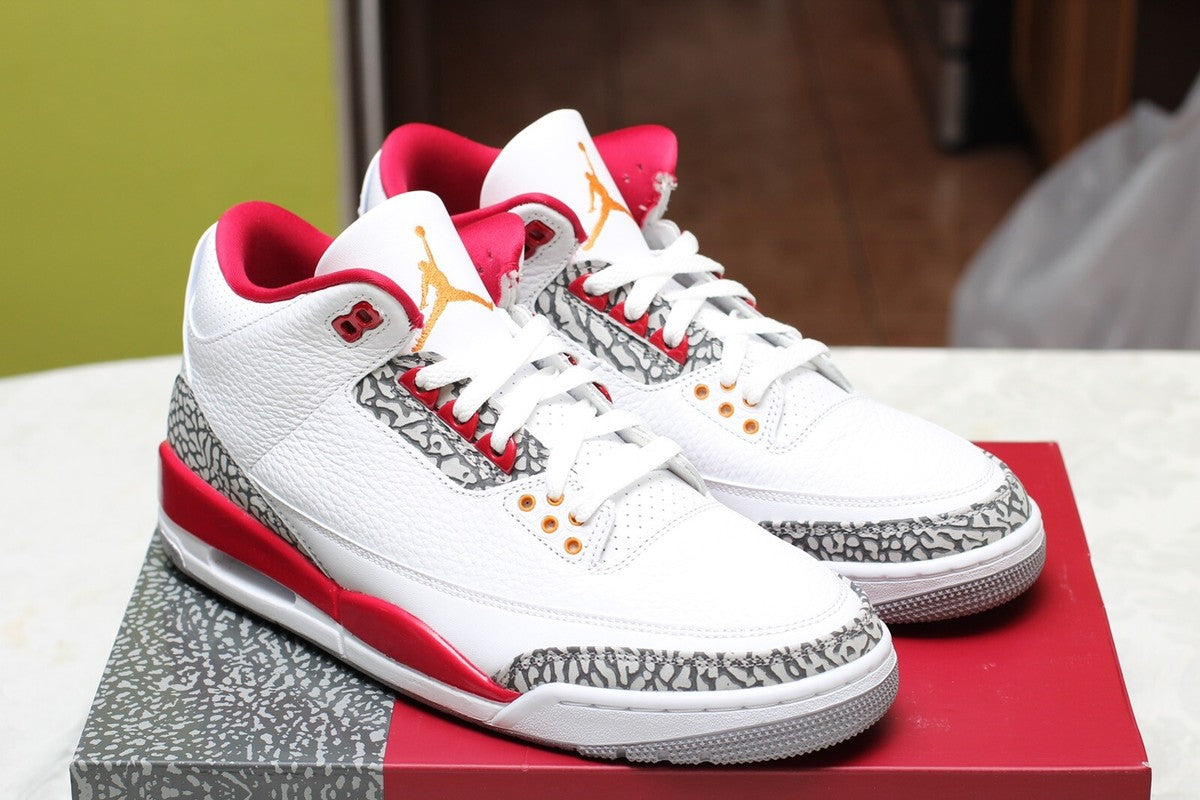 Retro 3 cardinal red