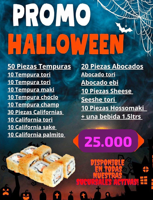 Promoción sushi(solo Santiago)
